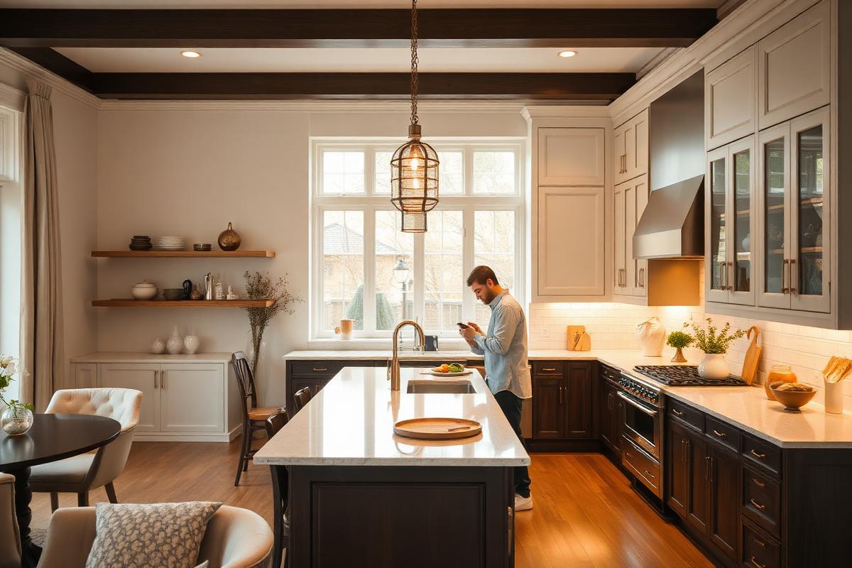 Cozinha planejada com elegância
