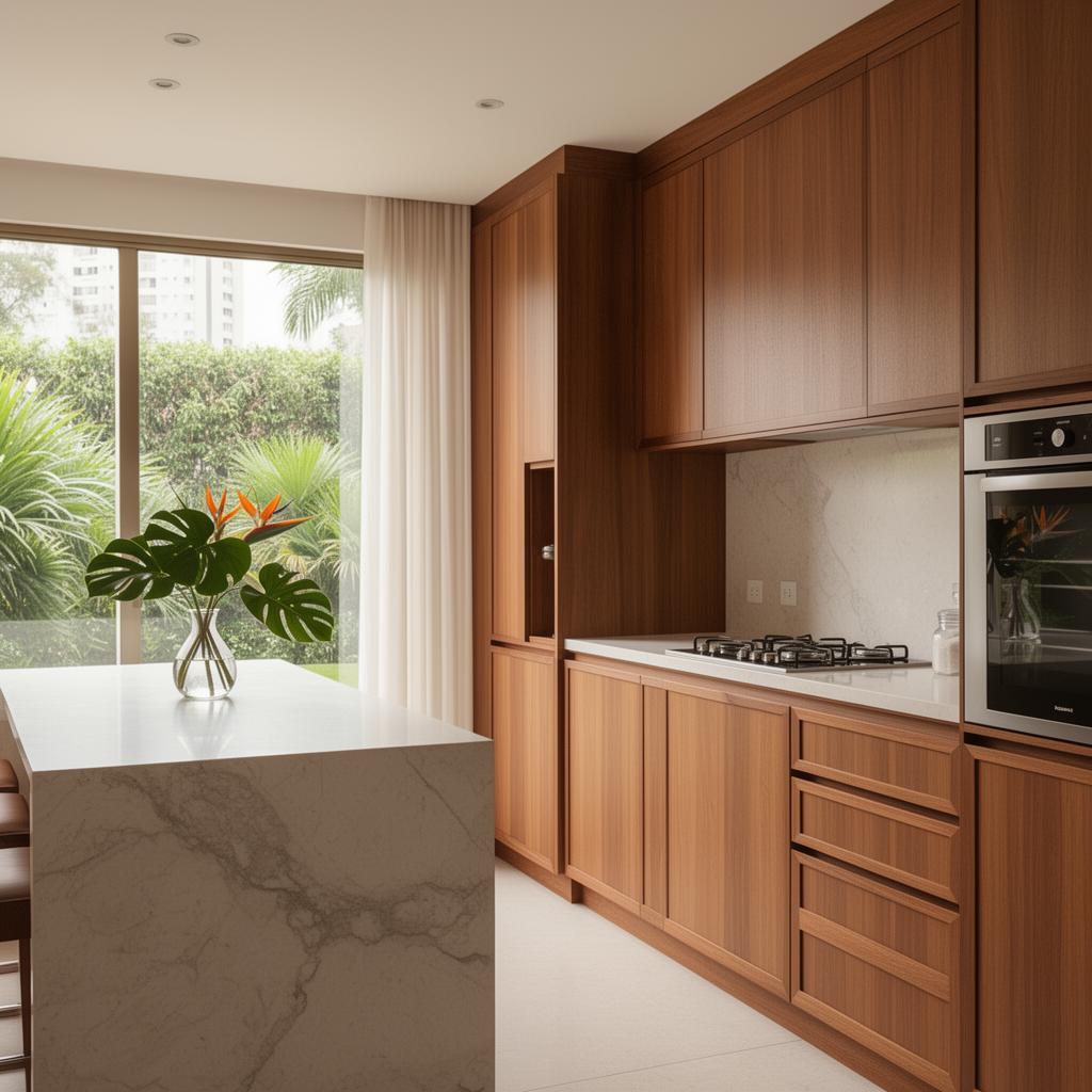 Cozinha planejada com elegância